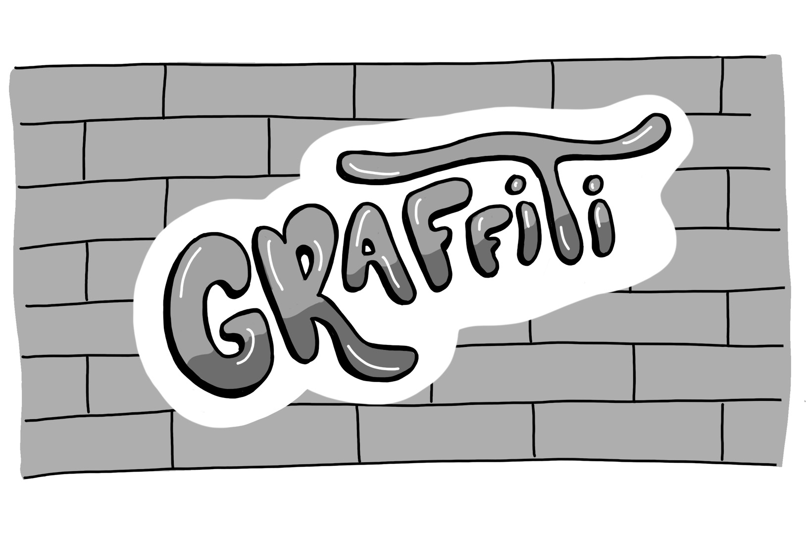 Graffitis kennen lernen und sprayen